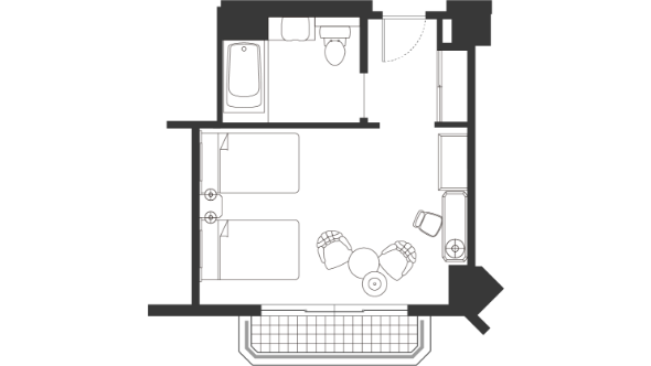部屋の見取り図