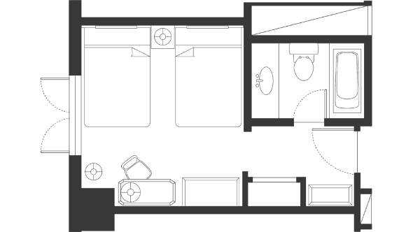 部屋の見取り図