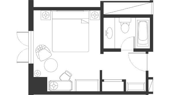 部屋の見取り図