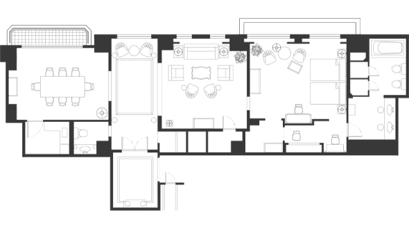 部屋の見取り図