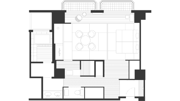 部屋の見取り図