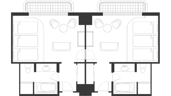 部屋の見取り図