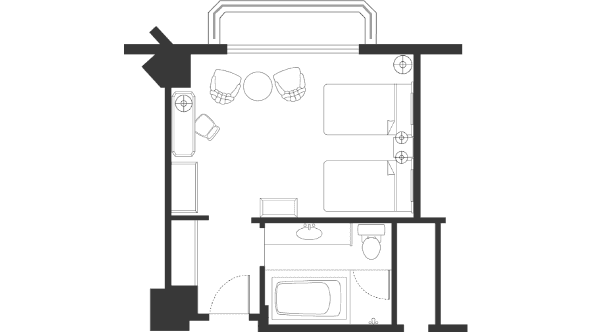 部屋の見取り図