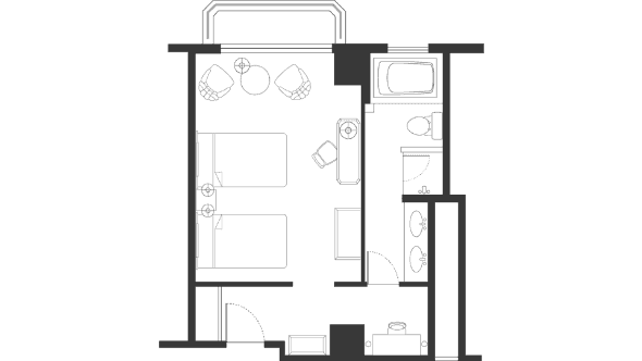 部屋の見取り図