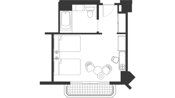 部屋の見取り図